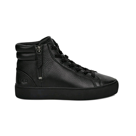 New! Ugg Olli High Top Leather Sneaker - Picture 5 of 15